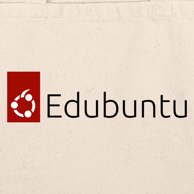 Edubuntu Logo 2023 - Black