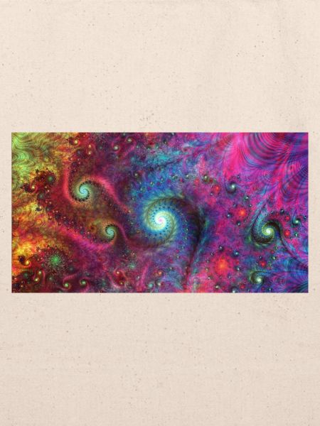 Psychedelic Fractal Aurora
