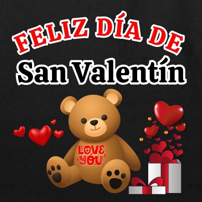 Valentine's Day Celebration Bears Love Hearts.