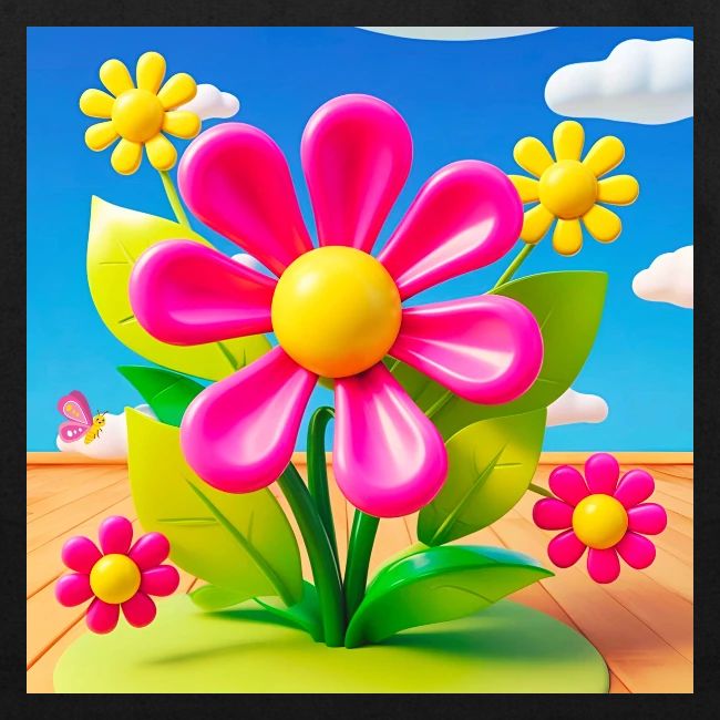 Pink Floral Peace | Sky & Nature Design
