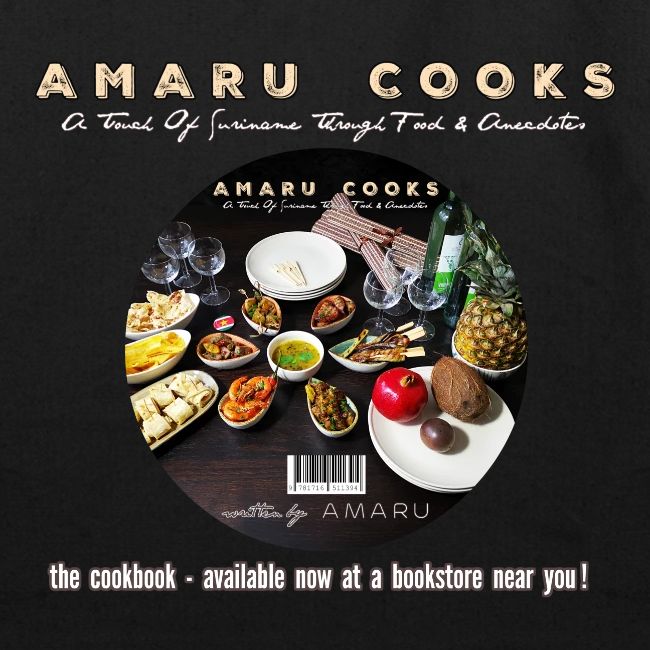 AMARU Cookbook - Cookbook Cover