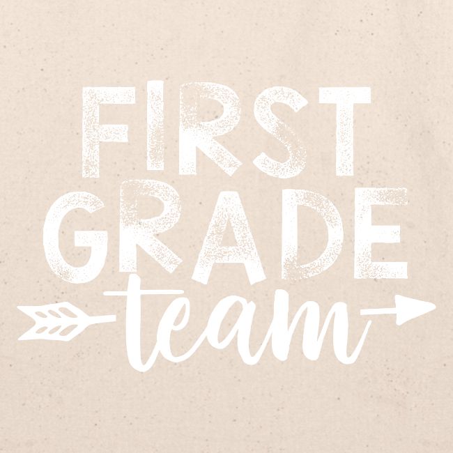 First Grade Team Arrow Teacher T-Shirts