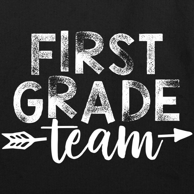First Grade Team Arrow Teacher T-Shirts