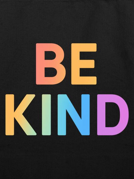 Be Kind Gradient Letters