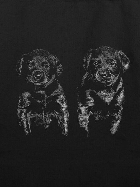 Puppy Halftone Duo