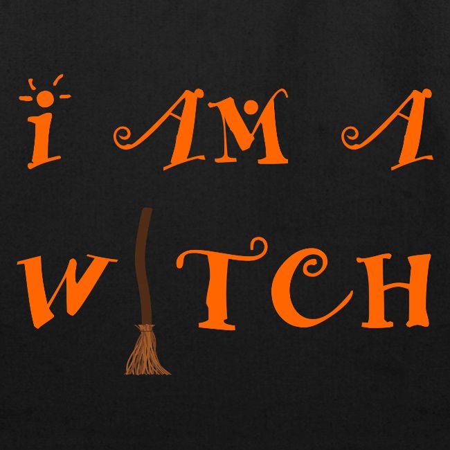 I Am A Witch Word Art