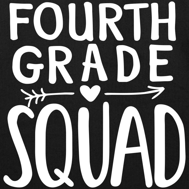 Fourth Grade Squad Teacher Team T-Shirts