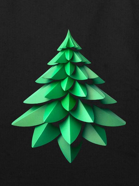 fractal green tree6