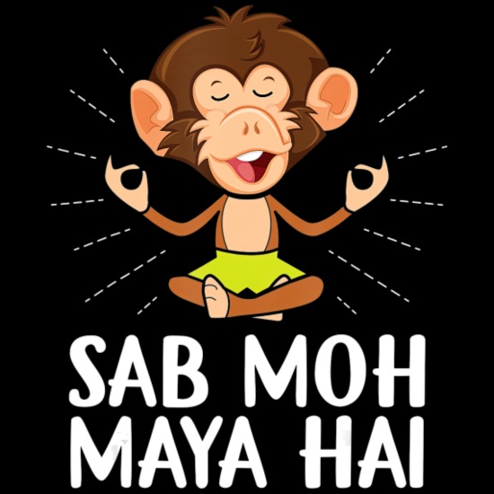 Sab Moh Maya Hai Hindi Spirituality Buddhism T' Eco-Friendly Tote Bag |  Spreadshirt