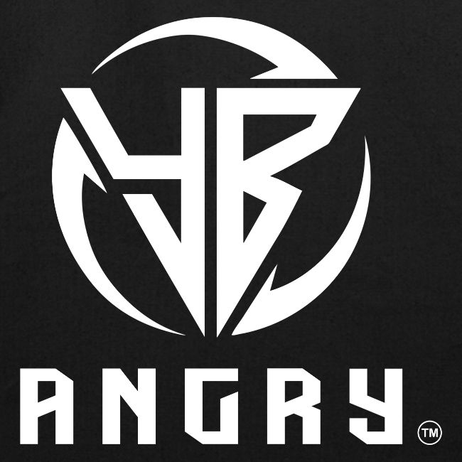 YBAngry Badge of Peace white