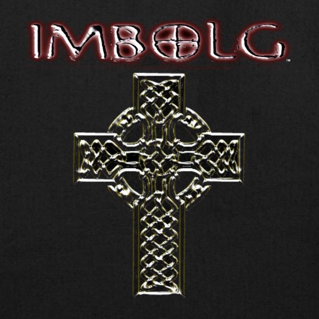 Imbolg Steel Logo with Celtic Cross