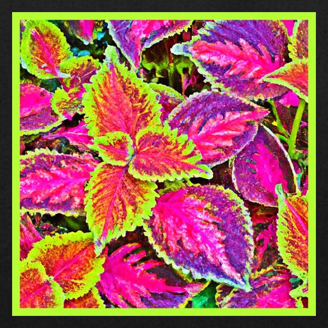 Vivid ChromaLeaf Harmony Pattern
