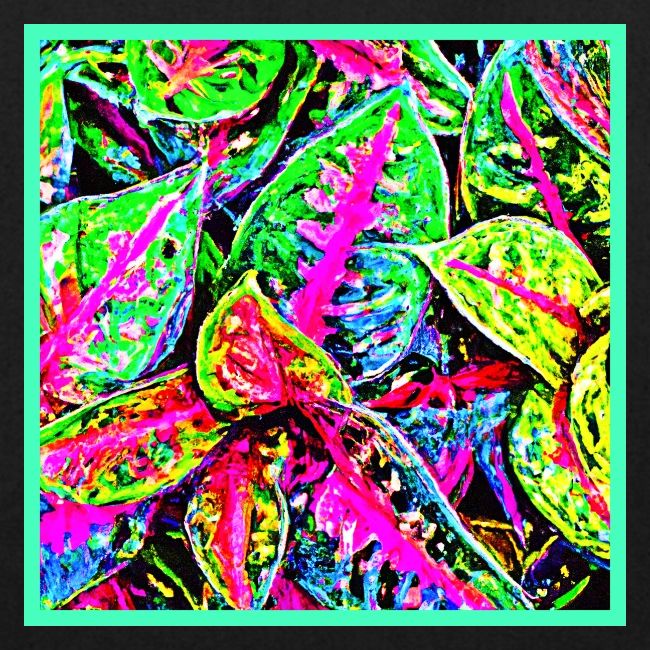 Vibrant Nature ChicLeaf Pattern