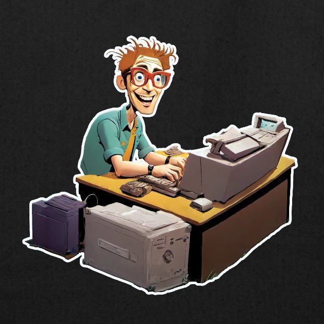 "Hard At Work"