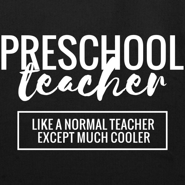 Cool Preschool Teacher Funny Teacher T-Shirt