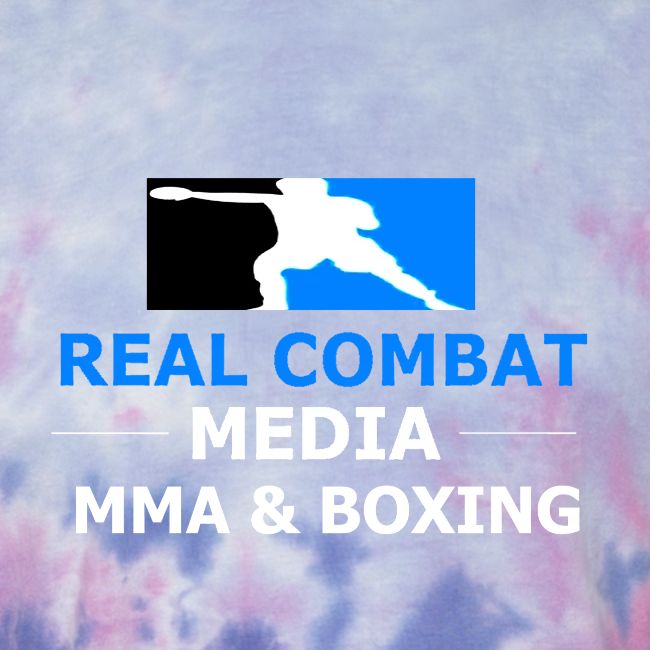 RCM MMA & BOXING Light Blue White Text