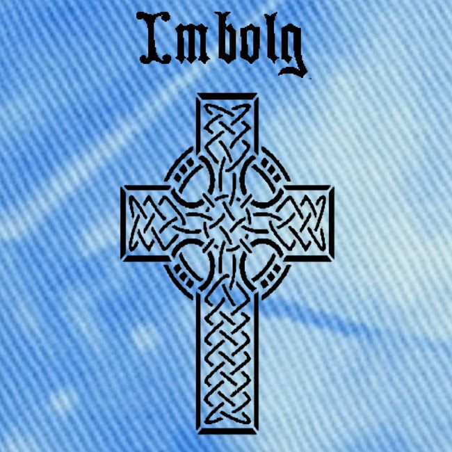 Imbolg Black Logo and Cross