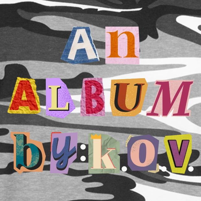 "KAYOHVEE" SCRAPBOOK CAMO (Double Sided + Sleeve)