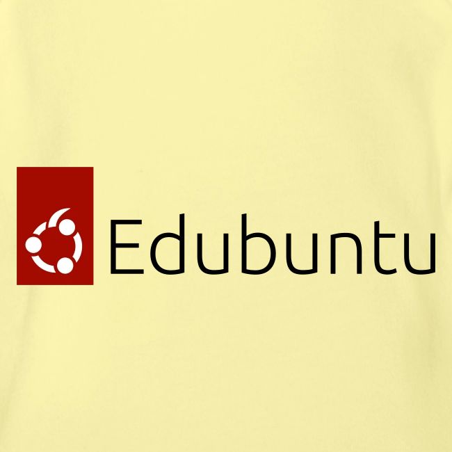 Edubuntu Logo 2023 - Black