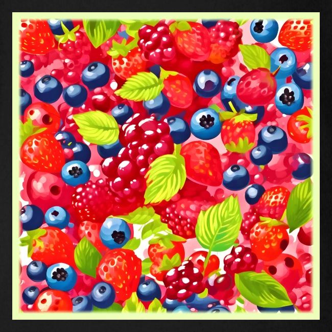 Colorful Berry Pattern