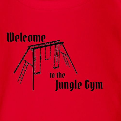 Welcome to the Jungle - Organic Short Sleeve Baby Bodysuit