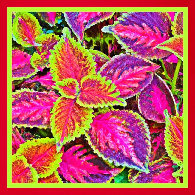 Vivid ChromaLeaf Harmony Pattern