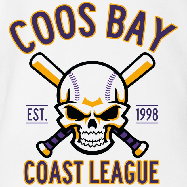 Coos Bay Coast League on White or Gray