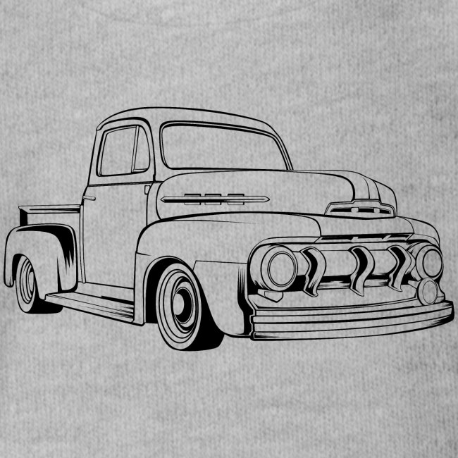 1951 F100 Classic Pickup Truck Men's T-Shirt