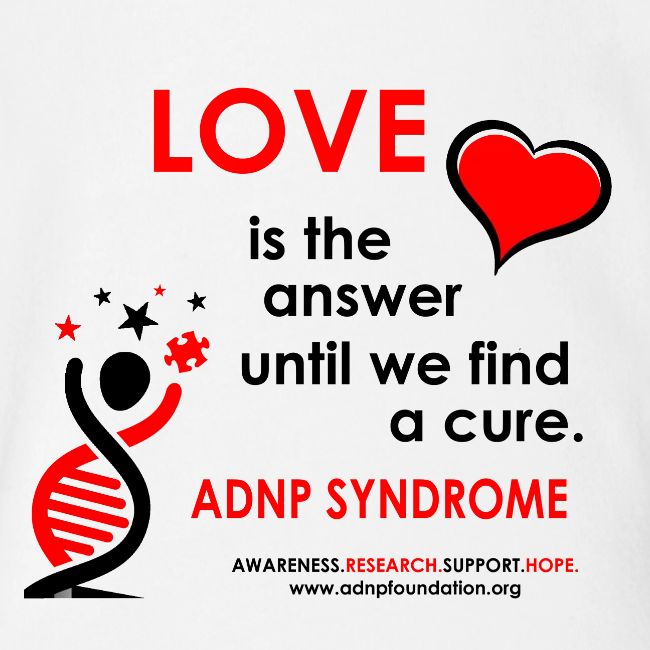 LOVE IS THE ANSWER Red and Black