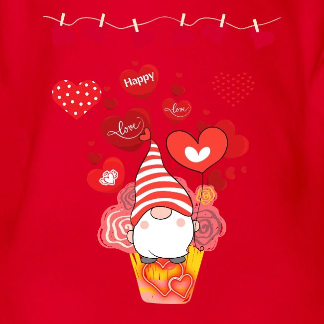 Design wrapped in love hearts, vibrating in love.