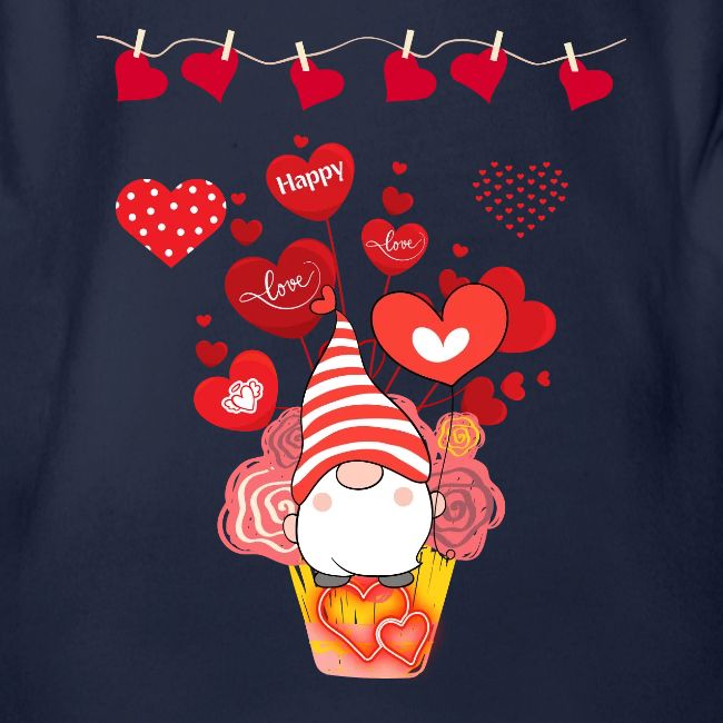 Design wrapped in love hearts, vibrating in love.