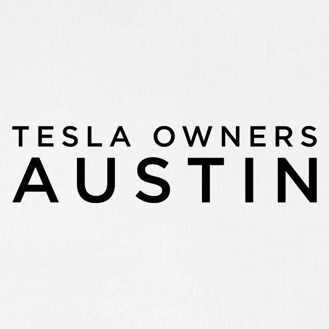 TESLA OWNERS AUSTIN CLUB MERCHANDISE
