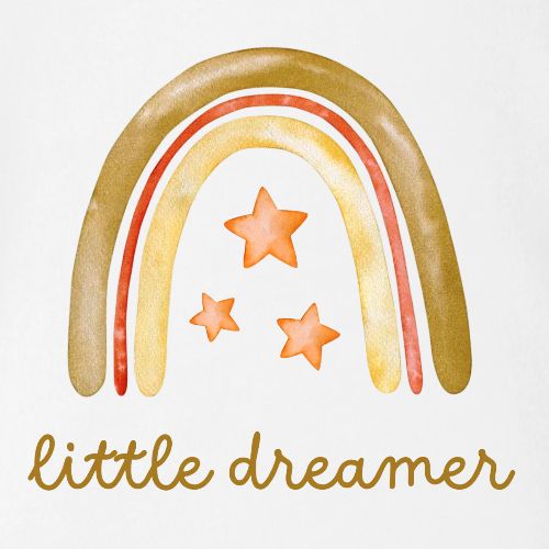 Little dreamer - Organic Short Sleeve Baby Bodysuit
