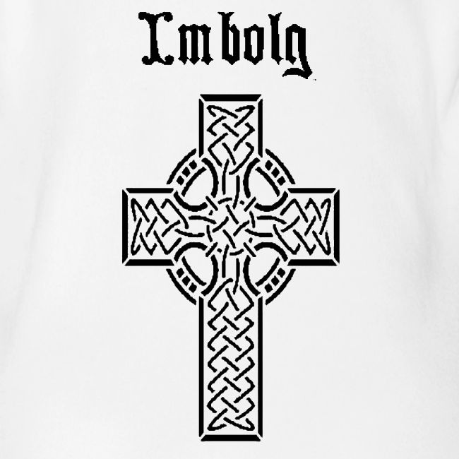 Imbolg Black Logo and Cross