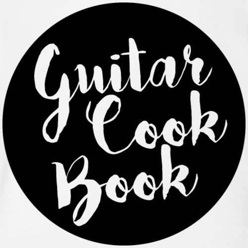 Guitarcookbook noir - Cache-couche à manches courtes bio