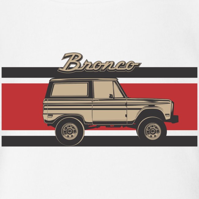 Bronco Truck Billet Design Men's T-Shirt