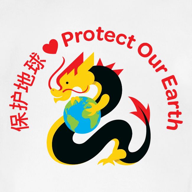 Kindness Dragon with Earth Red