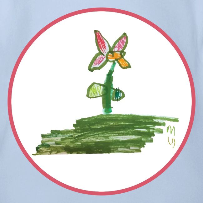 Flower and grass.