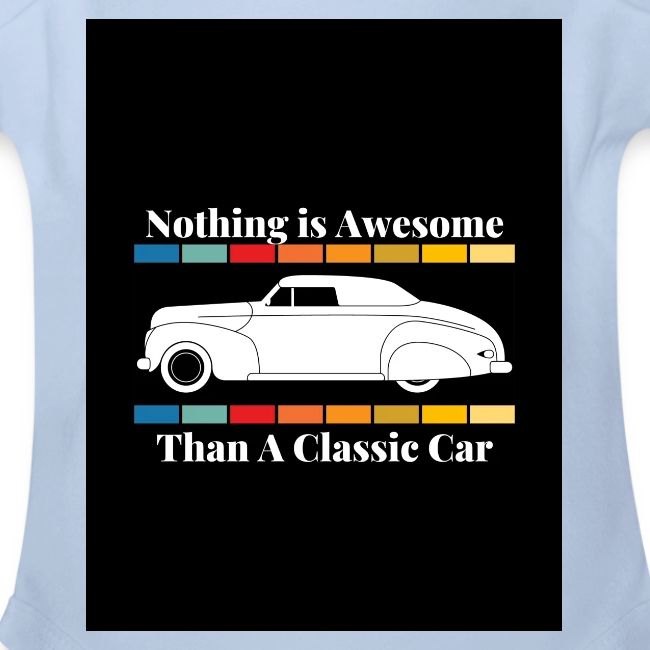 Nothing is Awesome Than a Classic Car black