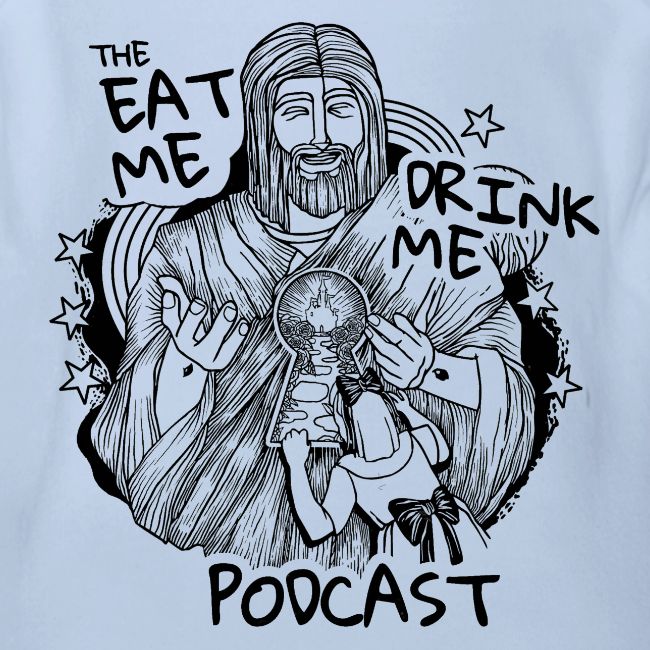 Eat Me Drink Me Podcast revamped logo
