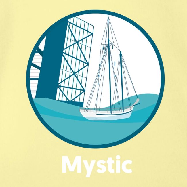 Mystic CT Drawbridge Men's Tri Tee Shirt