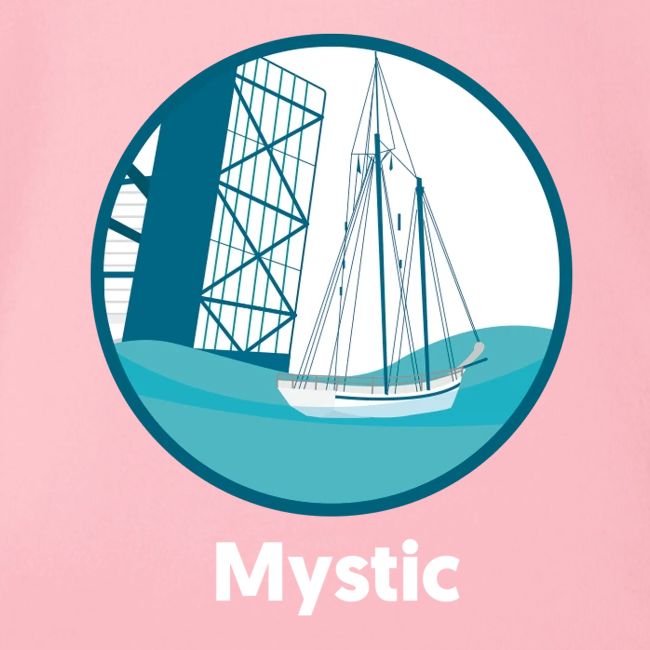 Mystic CT Drawbridge Men's Tri Tee Shirt