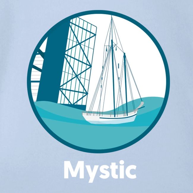 Mystic CT Drawbridge Men's Tri Tee Shirt