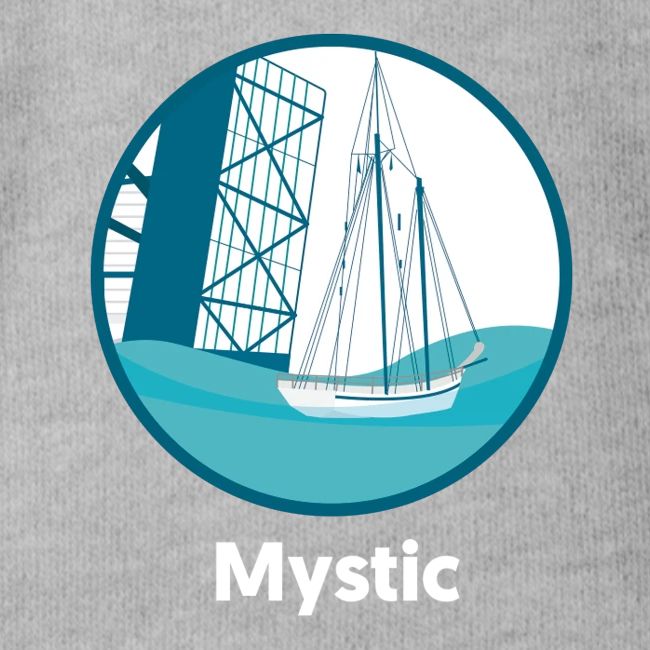 Mystic CT Drawbridge Men's Tri Tee Shirt