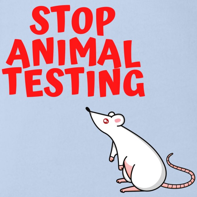 STOP ANIMAL TESTING - Defenseless Laboratory Mouse
