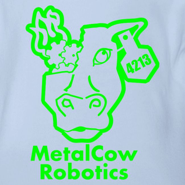 MetalCowLogo GreenOutline