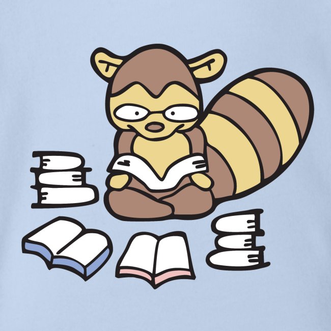 Reading Raccoon