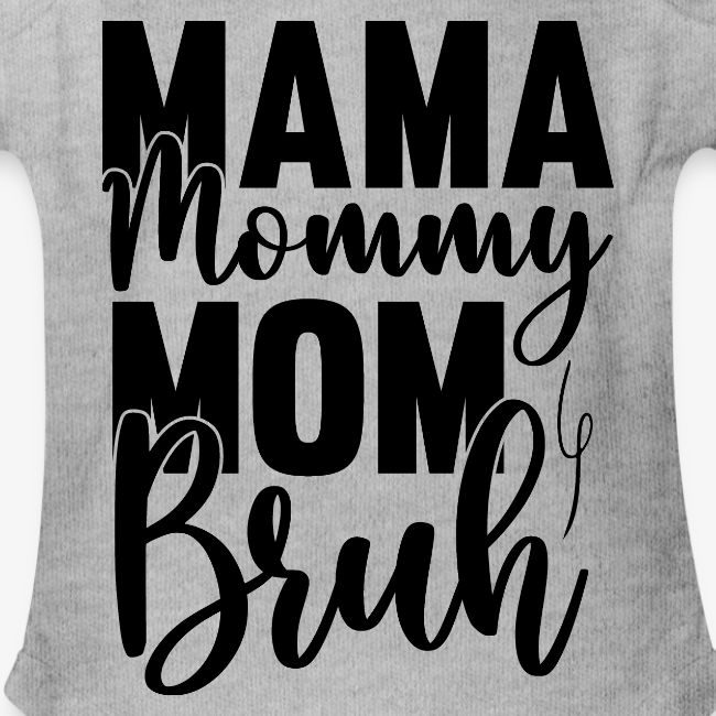 Mama, Mommy, Mom, Bruh