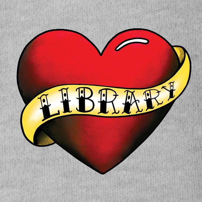 I Love My Library Tattoo
