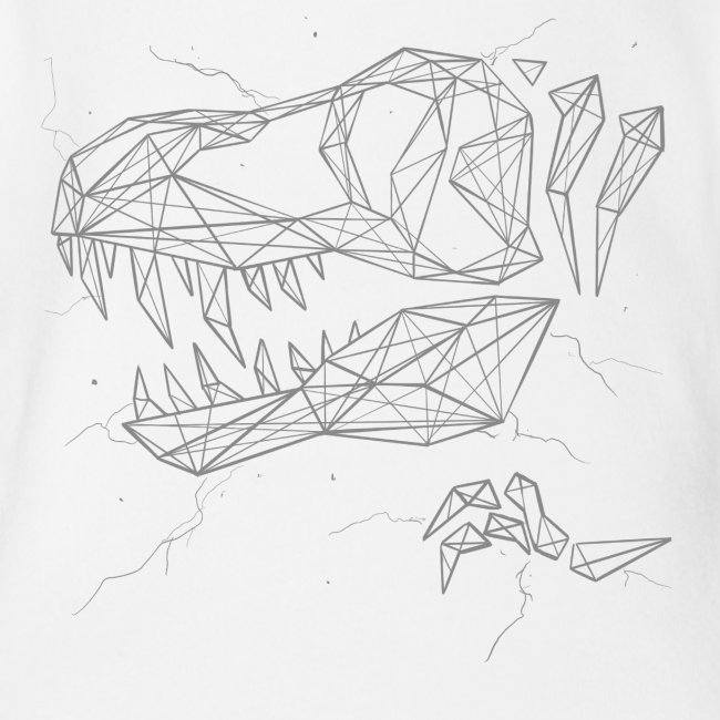 Jurassic Polygons by Beanie Draws
